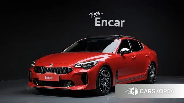 Kia Stinger Meister 2020 Красный из Кореи