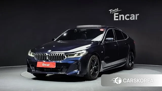 BMW 6 Series GT (G32) 2021 Синий из Кореи