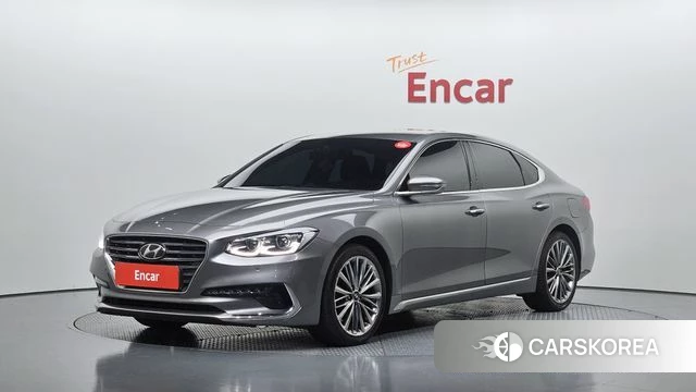 Hyundai Grandeur IG 2018 Серебристо-серый из Кореи