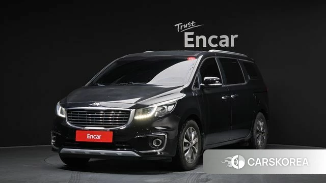 Kia All New Carnival 2018 Черный из Кореи