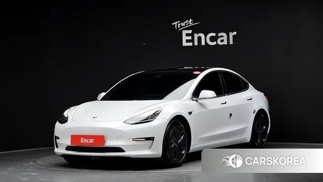 Tesla Model 3 2020 Белый из Кореи