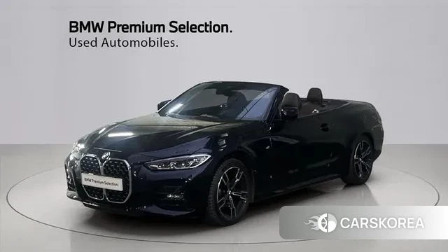 BMW 4 Series (G22) 2021 Черный из Кореи