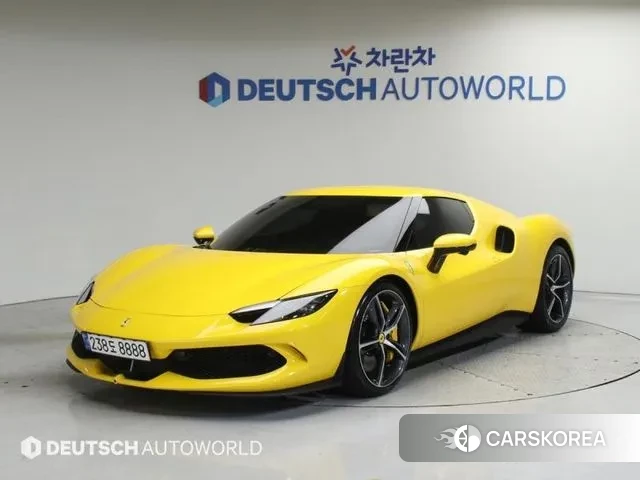 Ferrari 296 GTB 2024 Желтый из Кореи