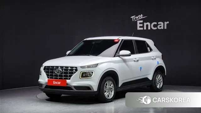 Hyundai Venue 2021 Белый из Кореи