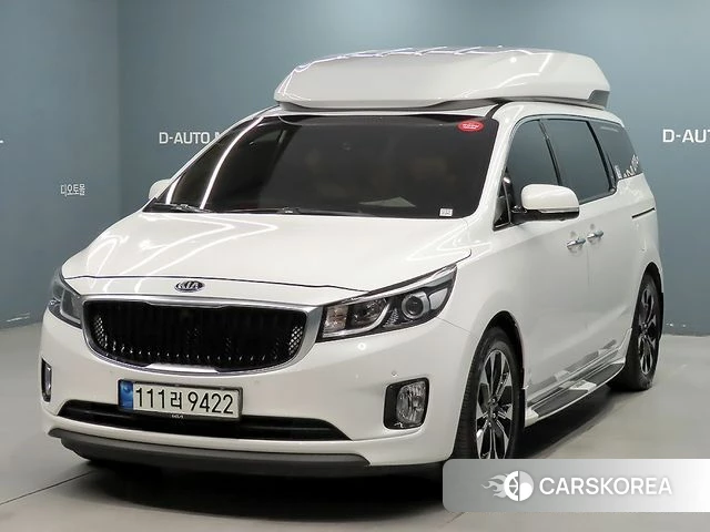 Kia All New Carnival 2018 Белый из Кореи