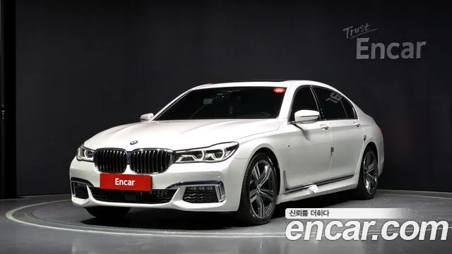 BMW 7 Series (G11) 2018 Белый из Кореи