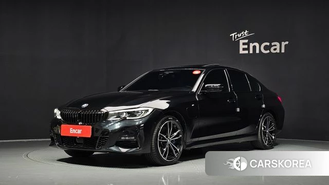 BMW 3 Series (G20) 2021 Черный из Кореи