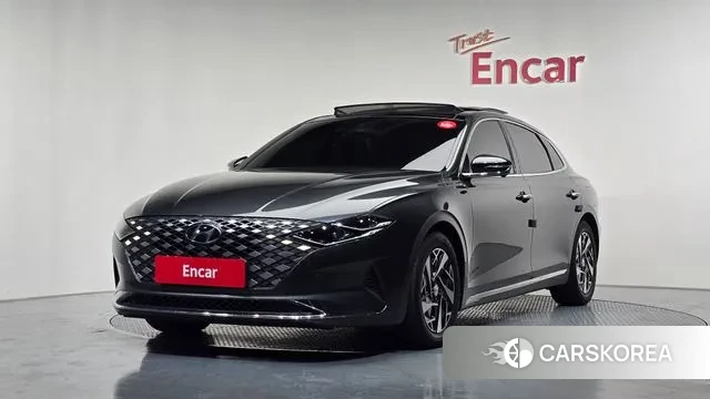 Hyundai The New Grandeur IG Hybrid 2022 Серый из Кореи