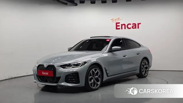 BMW i4 2023 Серебристо-серый из Кореи