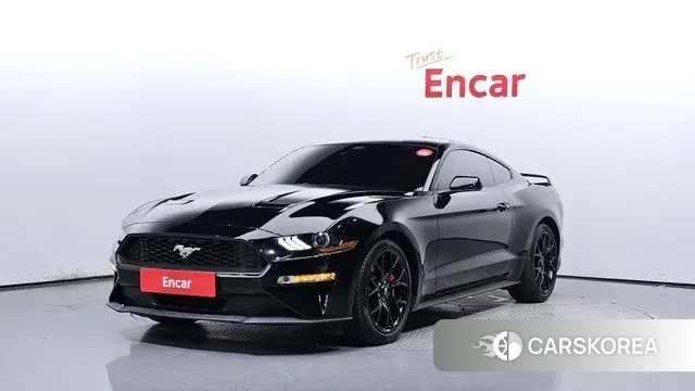 Ford Mustang 2021 Черный из Кореи