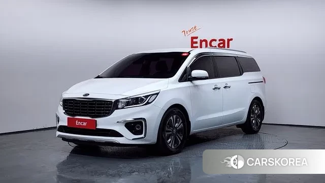 Kia The New Carnival 2019 Белый из Кореи