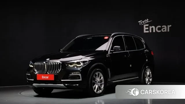 BMW X5 (G05) 2021 Черный из Кореи
