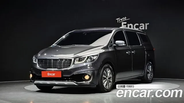 Kia All New Carnival 2018 Серый из Кореи