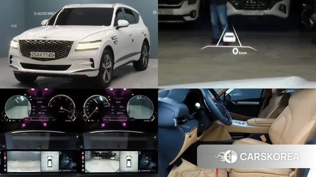 Genesis GV80 2021 Белый из Кореи