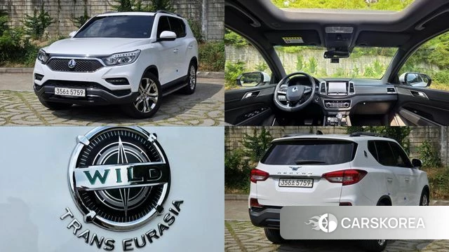 Ssangyong G4 Rexton 2018 Белый из Кореи