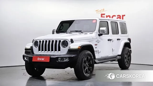 Jeep Wrangler (JL) 2019 Белый из Кореи