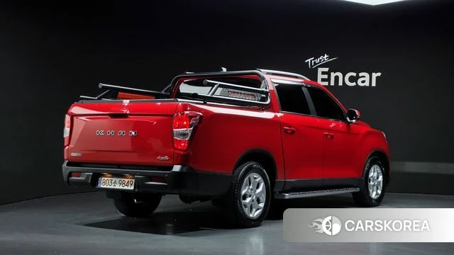 Ssangyong The New Rexton Sports Cannes 2022 Красный из Кореи