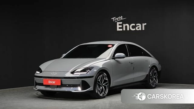 Hyundai Ionic 6 2023 Серебристо-серый из Кореи
