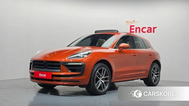 Porsche Macan 2023 Оранжевый из Кореи