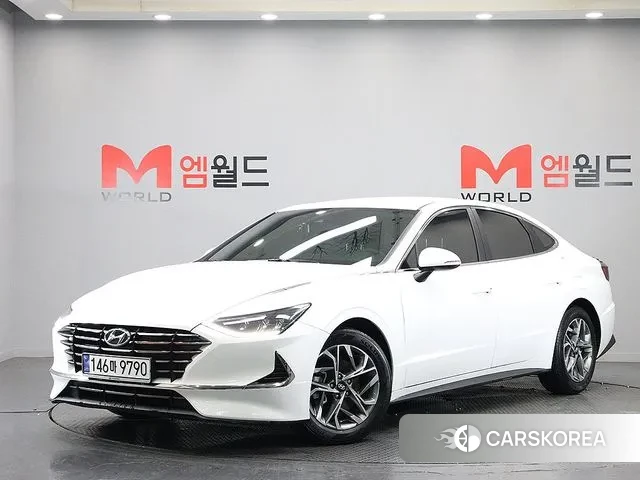 Hyundai Sonata (DN8) 2021 Белый из Кореи