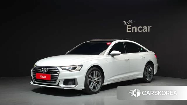 Audi A6 (C8) 2021 Белый из Кореи