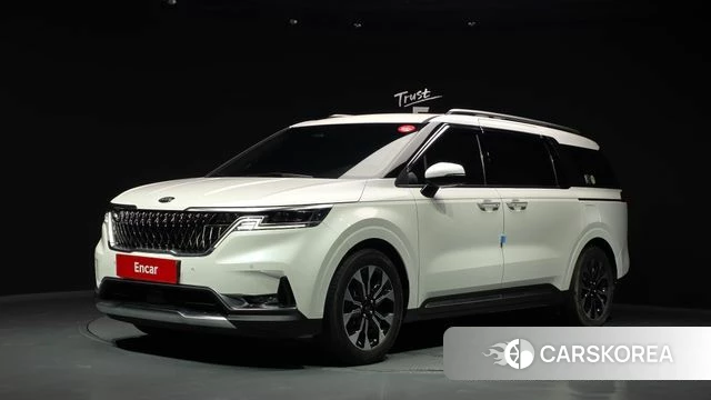 Kia Carnival 4th generation 2021 Белый из Кореи