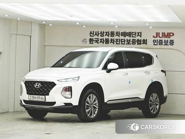 Hyundai Santa Fe TM 2020 Белый из Кореи