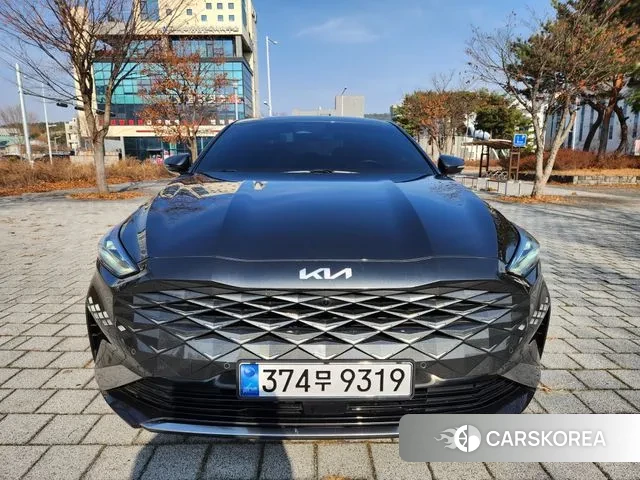 Kia K8 2021 Серый из Кореи