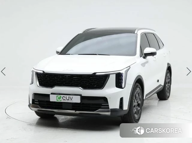 Kia The New Sorento 4th Generation 2023 Белый из Кореи