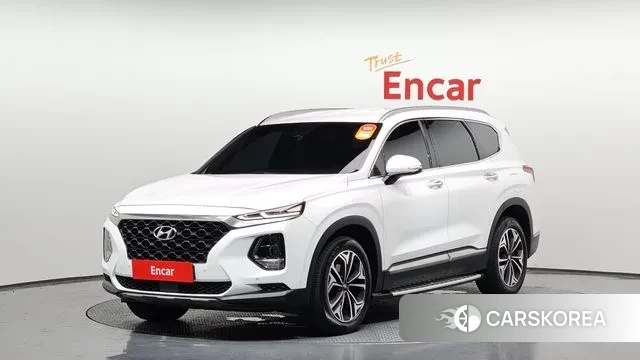 Hyundai Santa Fe TM 2018 Белый из Кореи