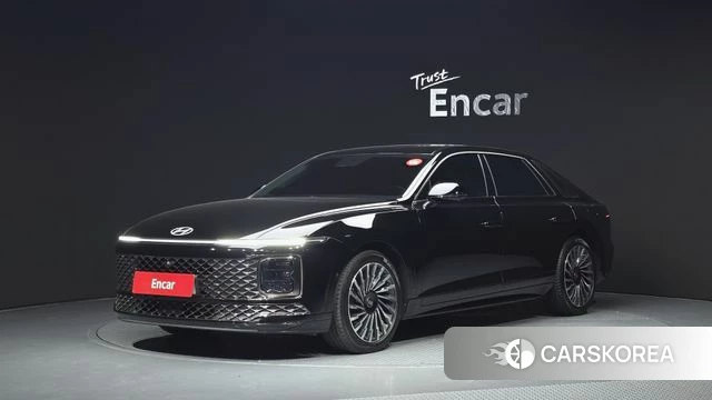Hyundai Grandeur Hybrid (GN7) 2024 Черный из Кореи