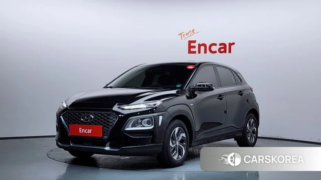 Hyundai Kona Hybrid 2020 Черный из Кореи