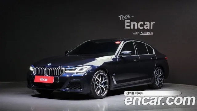 BMW 5 Series (G30) 2023 Черный из Кореи