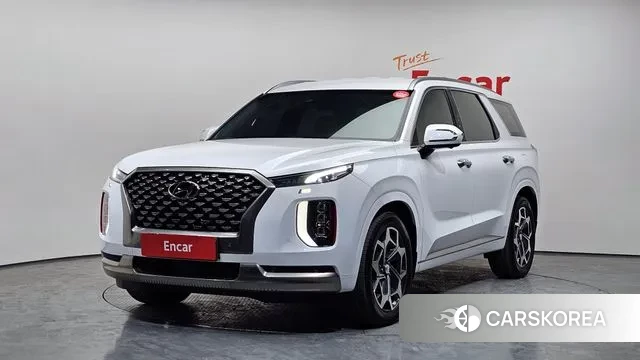 Hyundai Palisade 2022 Белый из Кореи