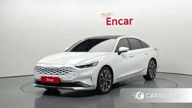 Kia K8 2021 Белый из Кореи