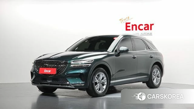 Genesis GV70 2022 Темно-зеленый из Кореи