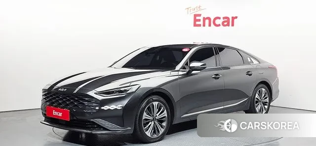 Kia K8 Hybrid 2022 Серый из Кореи