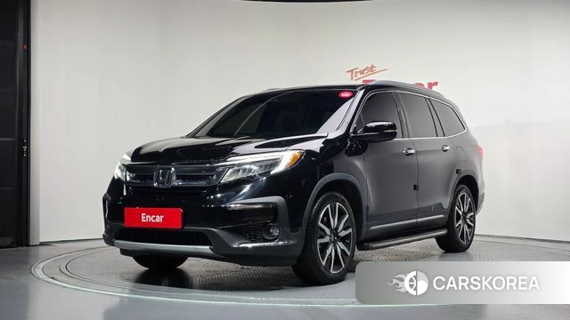 Honda Pilot 3rd generation 2020 Черный из Кореи
