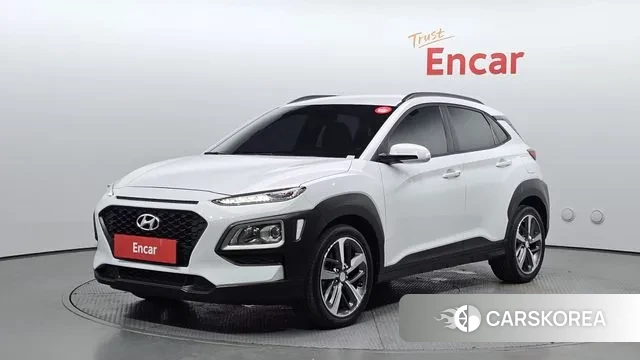 Hyundai Kona 2019 Белый из Кореи