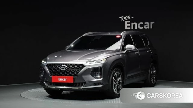 Hyundai Santa Fe TM 2018 Серый из Кореи