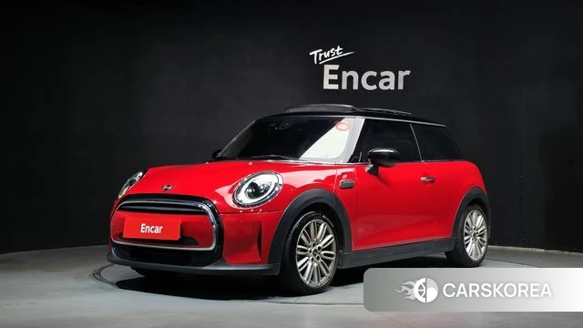 Mini Cooper 2022 Красный из Кореи
