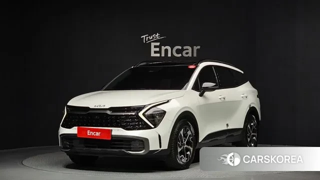 Kia Sportage 5th Generation Hybrid 2021 Белый из Кореи
