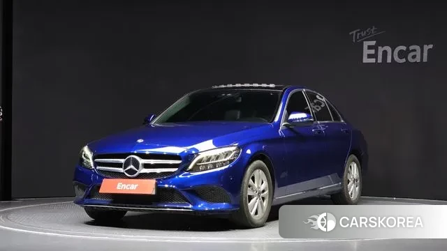 Mercedes-Benz C-Class W205 2019 Синий из Кореи