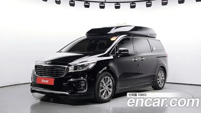 Kia The New Carnival 2020 Черный из Кореи