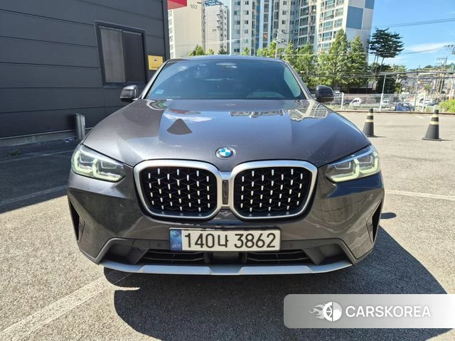 BMW X4 (G02) 2022 Серый из Кореи