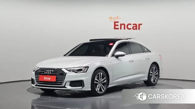 Audi A6 (C8) 2021 Белый из Кореи