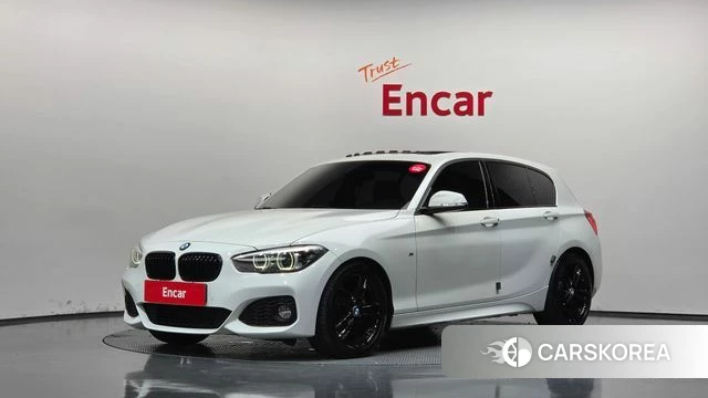 BMW 1 Series (F20) 2018 Белый из Кореи
