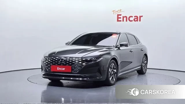 Hyundai The New Grandeur IG Hybrid 2021 Черный из Кореи