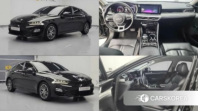 Kia K5 3rd generation 2022 Черный из Кореи