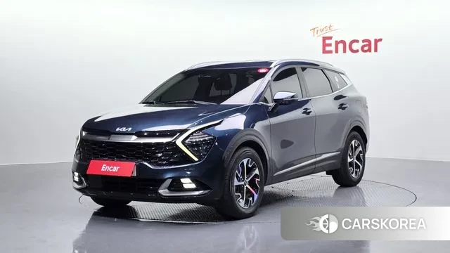 Kia Sportage 5th Generation Hybrid 2021 Синий из Кореи
